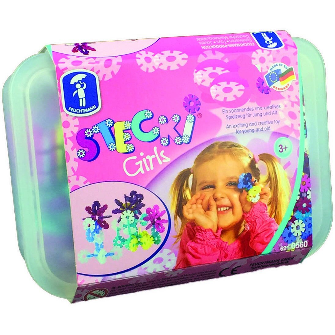 Set de construit FEUCHTMANN - Box Midi Pastel (83 piese)