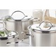 Cratita inox, cu capac, 24cm/6L, "Resto" - Demeyere