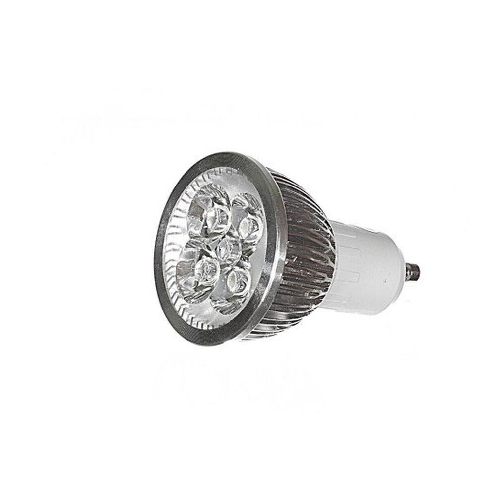 Bec LED 4LED, tip spot, GU10, 4W, 25000 ore, lumina rece