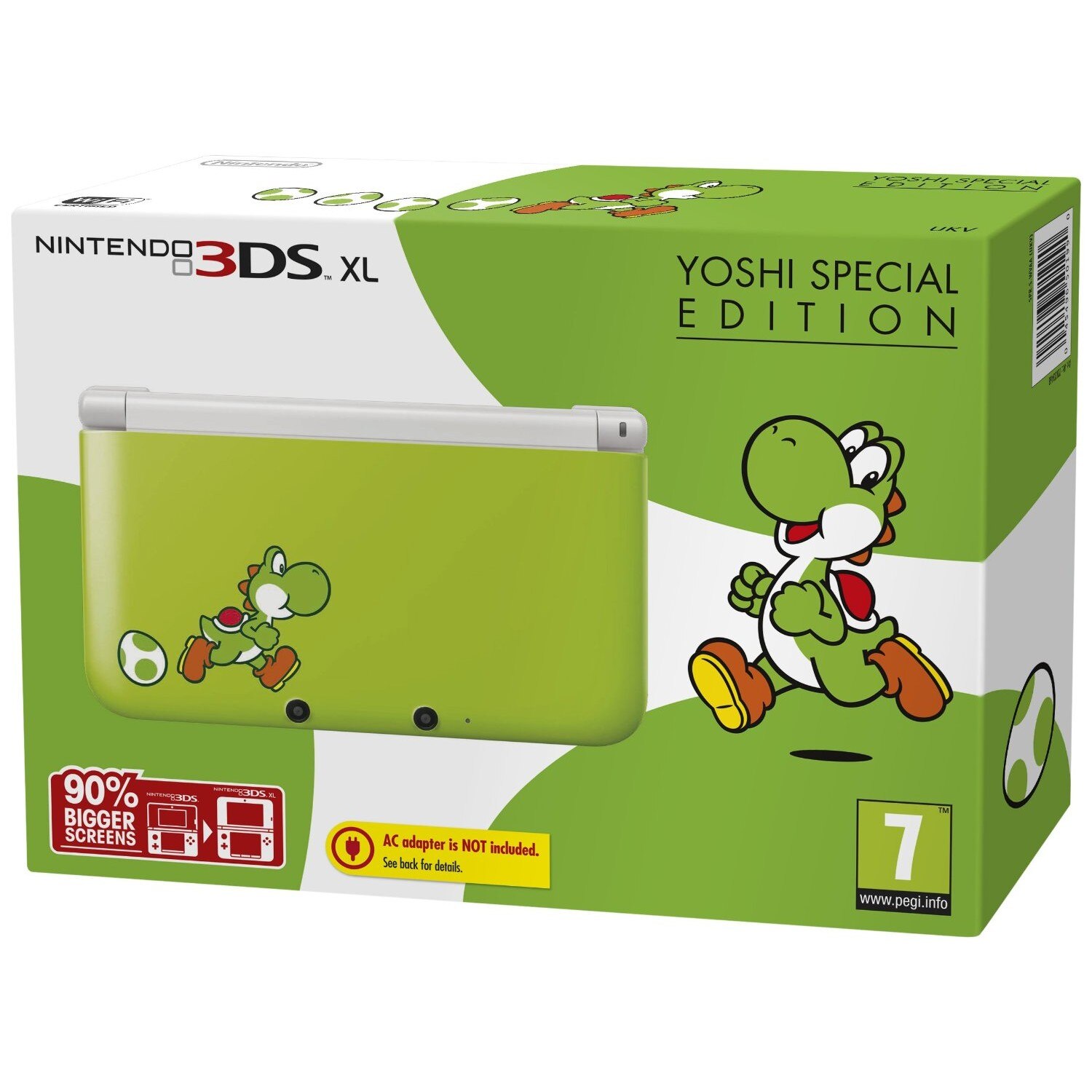 Consola Nintendo 3Ds Xl Yoshi Special Edition Green - eMAG.ro
