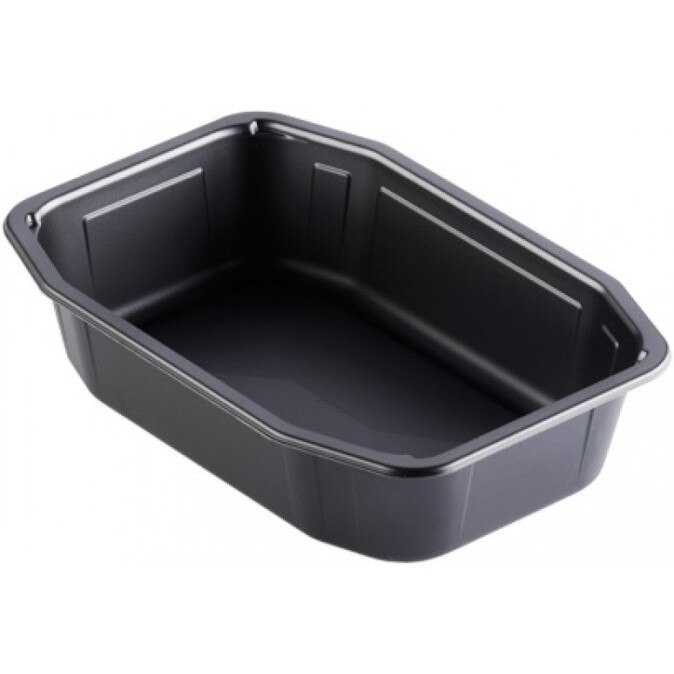 Caserola Infoliabila meniu , 1 compartiment, Neagra 215x148-50mm - 1035ml /312buc.