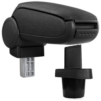 Cotiera Toyota Yaris II ( 01.2005 - ) marca aVr - negru textil Cotiera Toyota Yaris II ( 01.2005 - ) marca aVr - negru textil