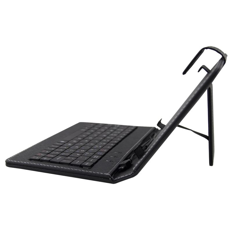 Husa cu tastatura, Esperanza, universala pentru tableta de 7.85", conexiune MicroUSB, Neagra