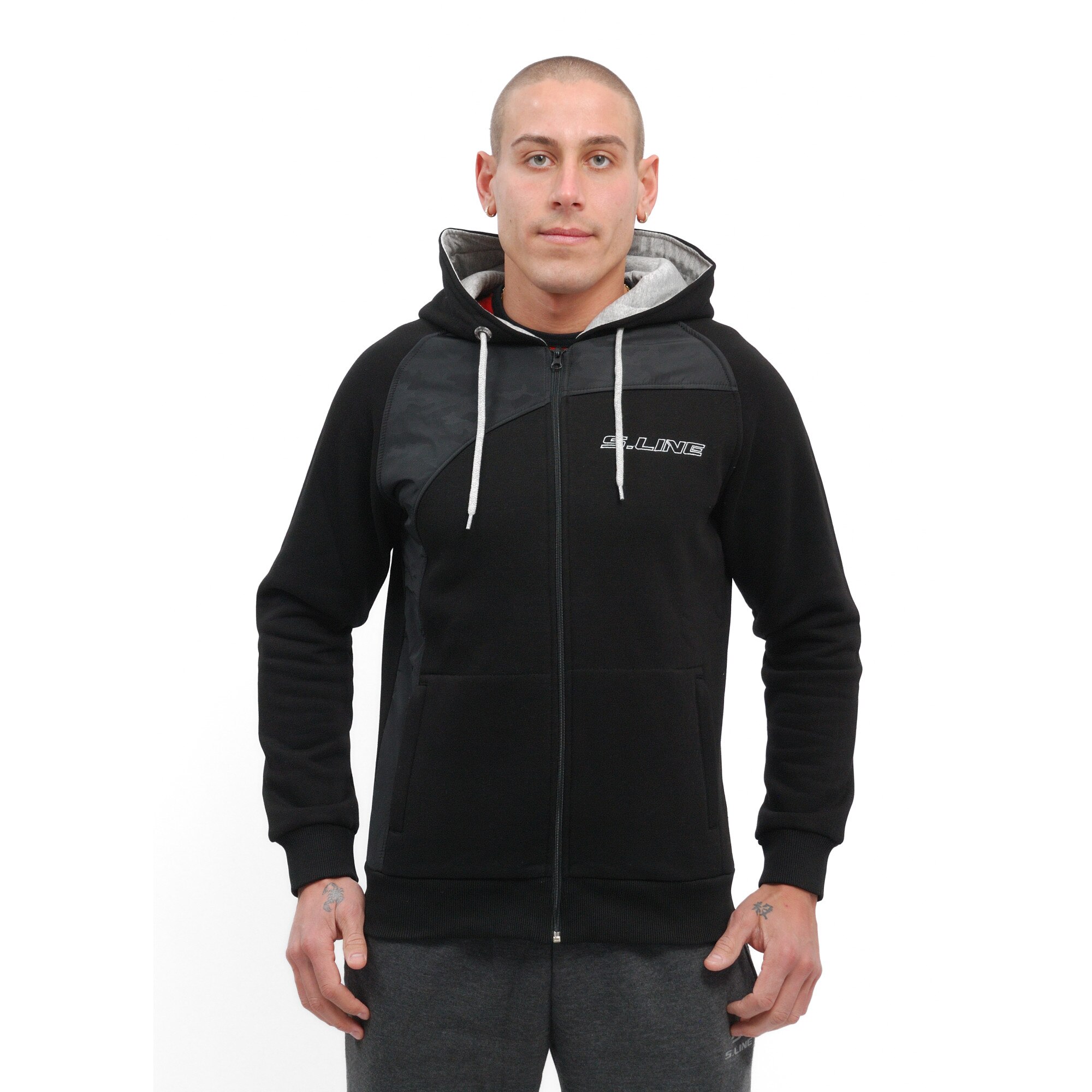 Bluza S-LINE Hook Pentru Barbati, Negru