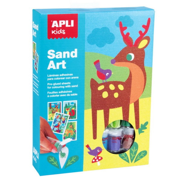 Set creativ cu nisip, 4 ani +