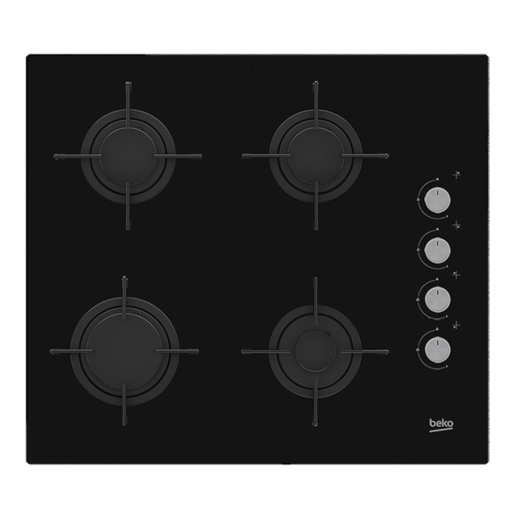 BEKO HILG64120S Beépíthető Gáz főzőlap - Fekete (HILG64120S)
