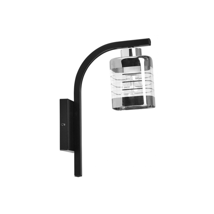 Аплик Emibig Tigra, 1X60W, Черен