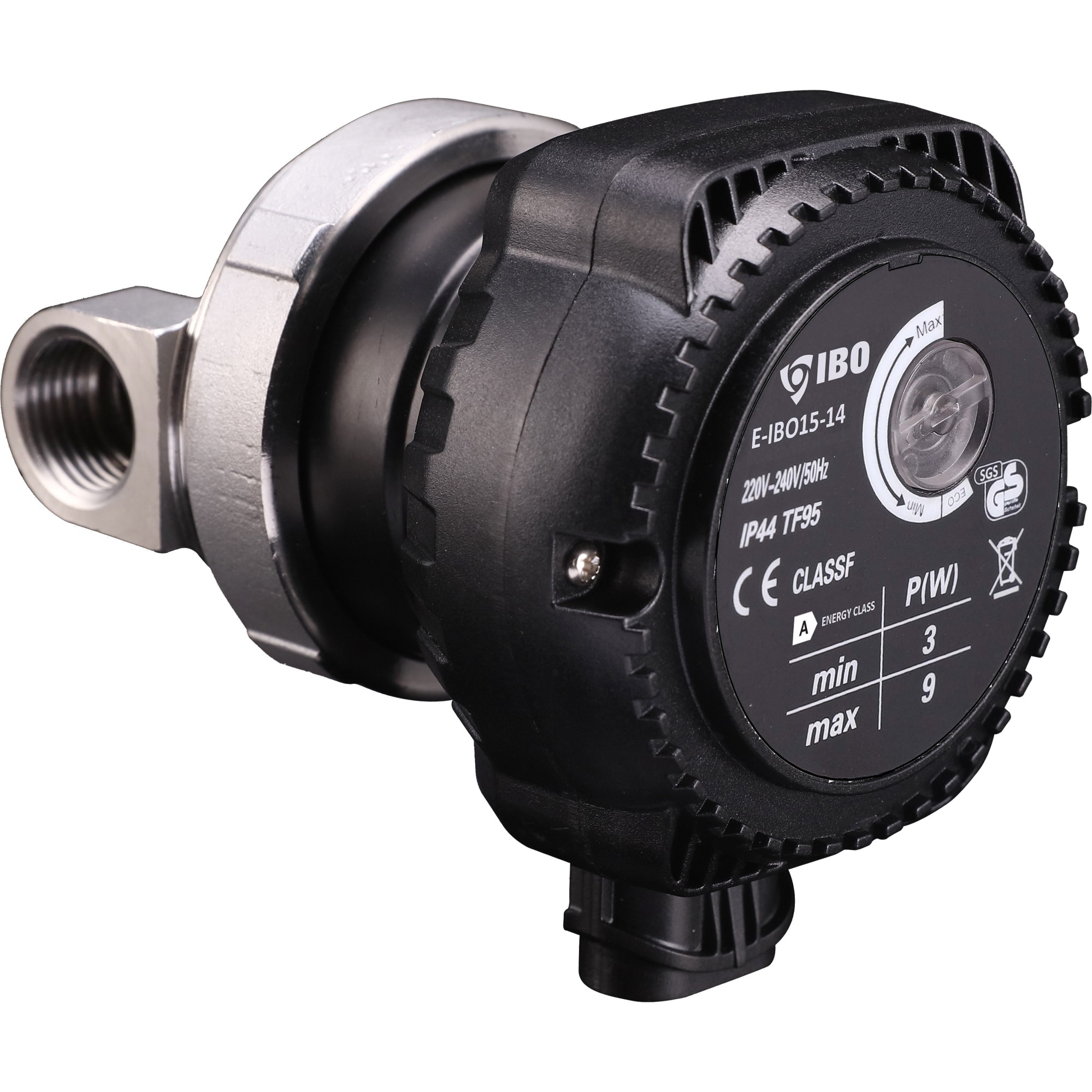 Pompa de recirculare Ibo Dambat E-IBO 15-14, 3 - 9 W, 43 dB (A), 1 MPa, IB030021