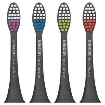 Set Capete periuta Sencor SOX 001, 4 rezerve, compatibil SOC 1xx, SOC 2xx, SOC 3XX, A, Negru Set Capete periuta Sencor SOX 001, 4 rezerve, compatibil SOC 1xx, SOC 2xx, SOC 3XX, A, Negru