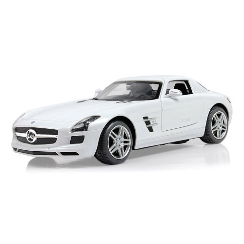 Mercedes Rastar SLS AMG cu Telecomanda 1:14, Alb