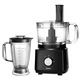 Кухненски робот Heinner HFP-750BK, 750 W, Купа 1.2 л, Блендер 1.5 л, Филиращи дискове, Чопър, Черен