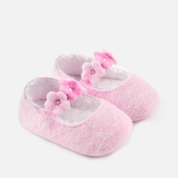 Balerini cu foricele bebe fetita, Mayoral, roz, marimea 18 Balerini cu foricele bebe fetita, Mayoral, roz, marimea 18