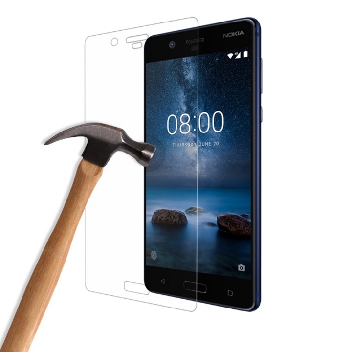 Комплект 3 броя стъклен протектор Bluestar, за Nokia 3.1, от темперирано закалено стъкло, 9H