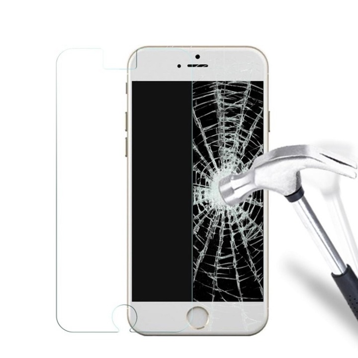 Комплект 3 броя стъклен протектор Bluestar, за Apple iPhone 7, от темперирано закалено стъкло, 9H