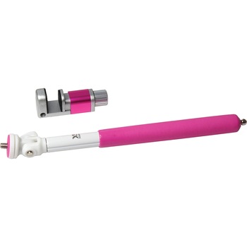 Selfie Stick extensibil Xsories, White/Pink Selfie Stick extensibil Xsories, White/Pink