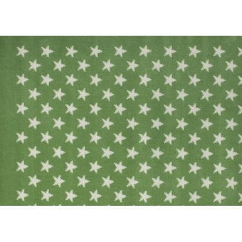 Covor din acrilic alb/verde cu stelute 120x160 cm Lorena Canals Covor din acrilic alb/verde cu stelute 120x160 cm Lorena Canals
