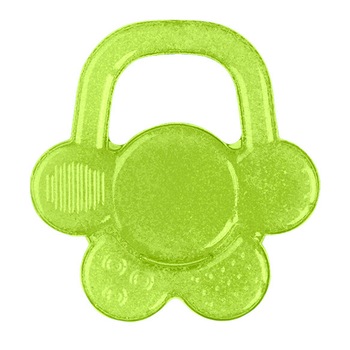 Inel gingival cu gel Baby Ono Floricica Verde Inel gingival cu gel Baby Ono Floricica Verde