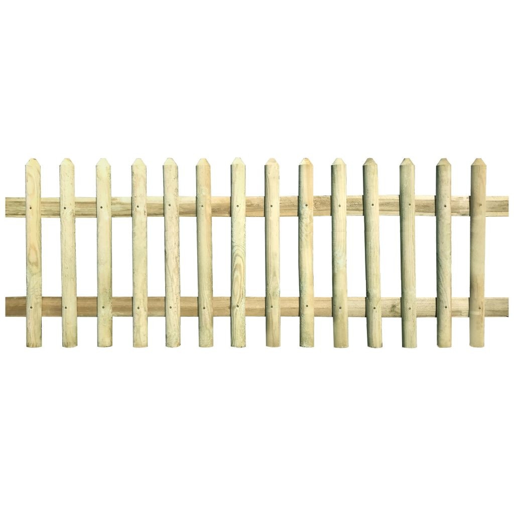 Panou de gard din tarusi de lemn, vidaXL, Maro, 170 x 180 cm, 5/7 cm