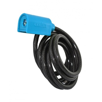 Antifurt bicicleta Luma Enduro 7335, Albastru, D12 185cm C35 Antifurt bicicleta Luma Enduro 7335, Albastru, D12 185cm C35