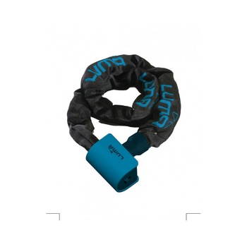 Antifurt bicicleta Luma Enduro 8 Chain, Albastru, 150 cm C4 Antifurt bicicleta Luma Enduro 8 Chain, Albastru, 150 cm C4