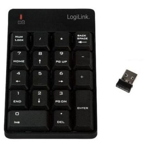 Tastatura Logilink wireless numerica 18 chei