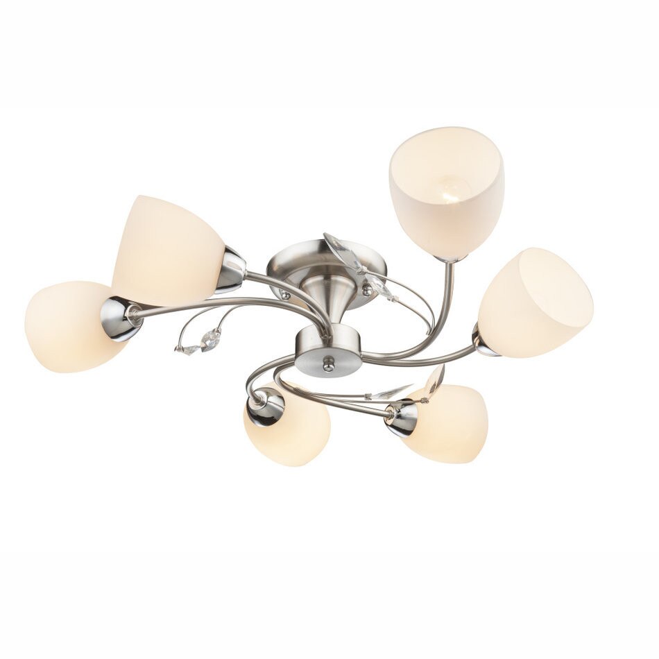 Lustra clasica 6 becuri E14 Singu 60215-6D Globo