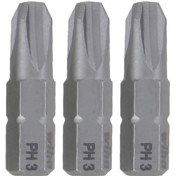 Set 3 biti profesionali PH3, WIHA Standard, 1/4 Set 3 biti profesionali PH3, WIHA Standard, 1/4