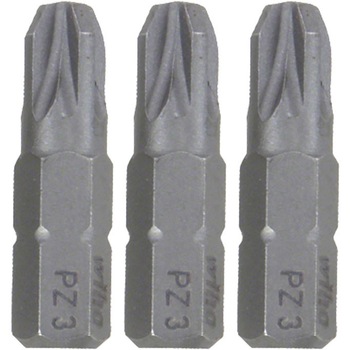 Set 3 biti profesionali PZ3, WIHA Standard, 1/4 Set 3 biti profesionali PZ3, WIHA Standard, 1/4