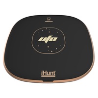 Incarcator wireless iHunt Alien UFO, Fast-Charge, Negru