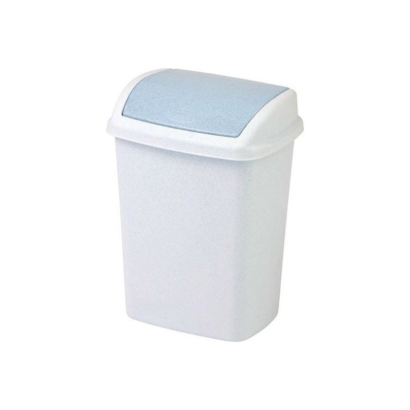 Cos de gunoi Curver Dominik 182981, 25 L, Alb / Albastru