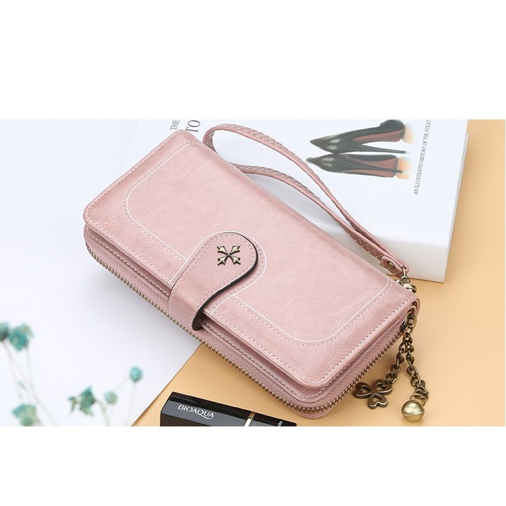 Portofel dama, BAELLERRY, ZX-N1813, 19x10x3.5 cm