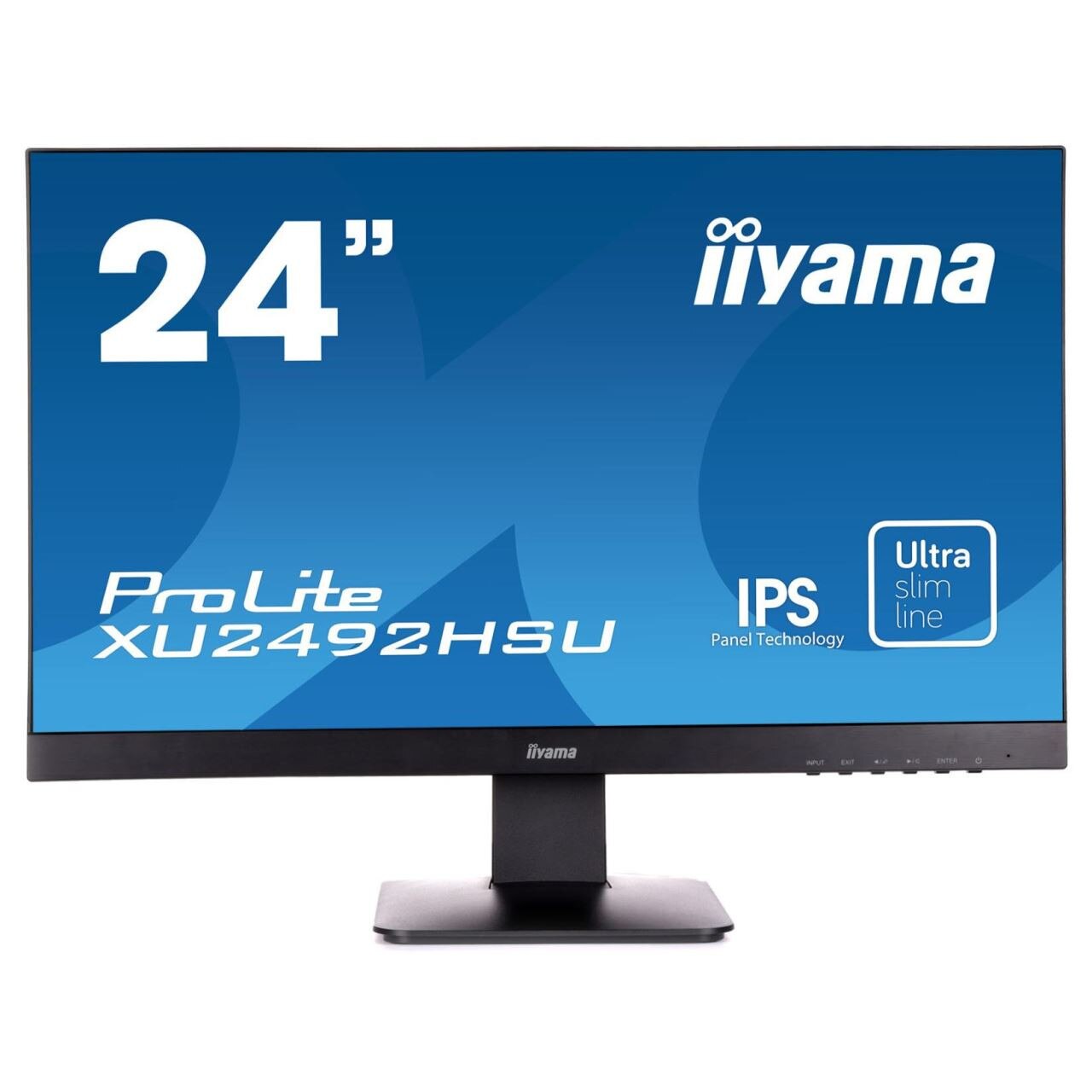 Monitor LED 24 Iiyama ProLite XU2492HSU-B1, 23.8 inch, IPS, 5ms, Full HD, Negru