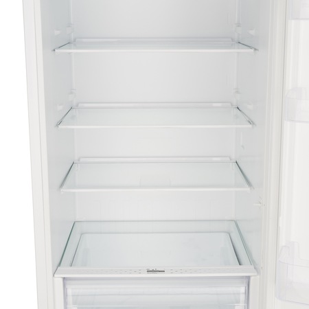 Combina frigorifica Heinner HC-V336F+, 336l(230 + 106), Clasa F, Tehnologie less frost, Iluminare LED, Control mecanic, Termostat ajustabil, H 186 cm , Alb