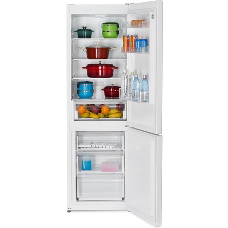 Combina frigorifica Heinner HC-V336A+, 336 l, Clasa A+, Tehnologie Less Frost, H 186 cm, Alb