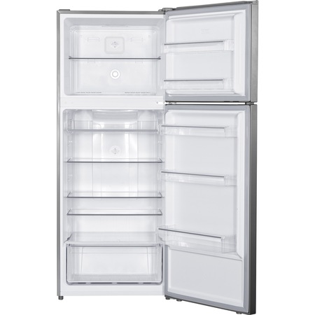 Frigider cu doua usi Heinner HF-H425NFXA+, 420 L, Full No Frost, Clasa A+, H 177cm, Inox antracit