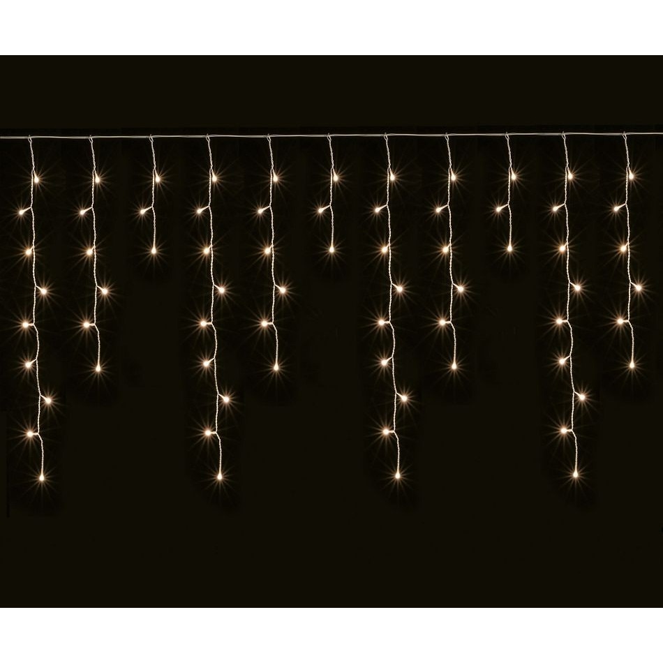 Ghirlanda decorativa luminoasa, 240 becuri mini, exterior, lumina alb cald