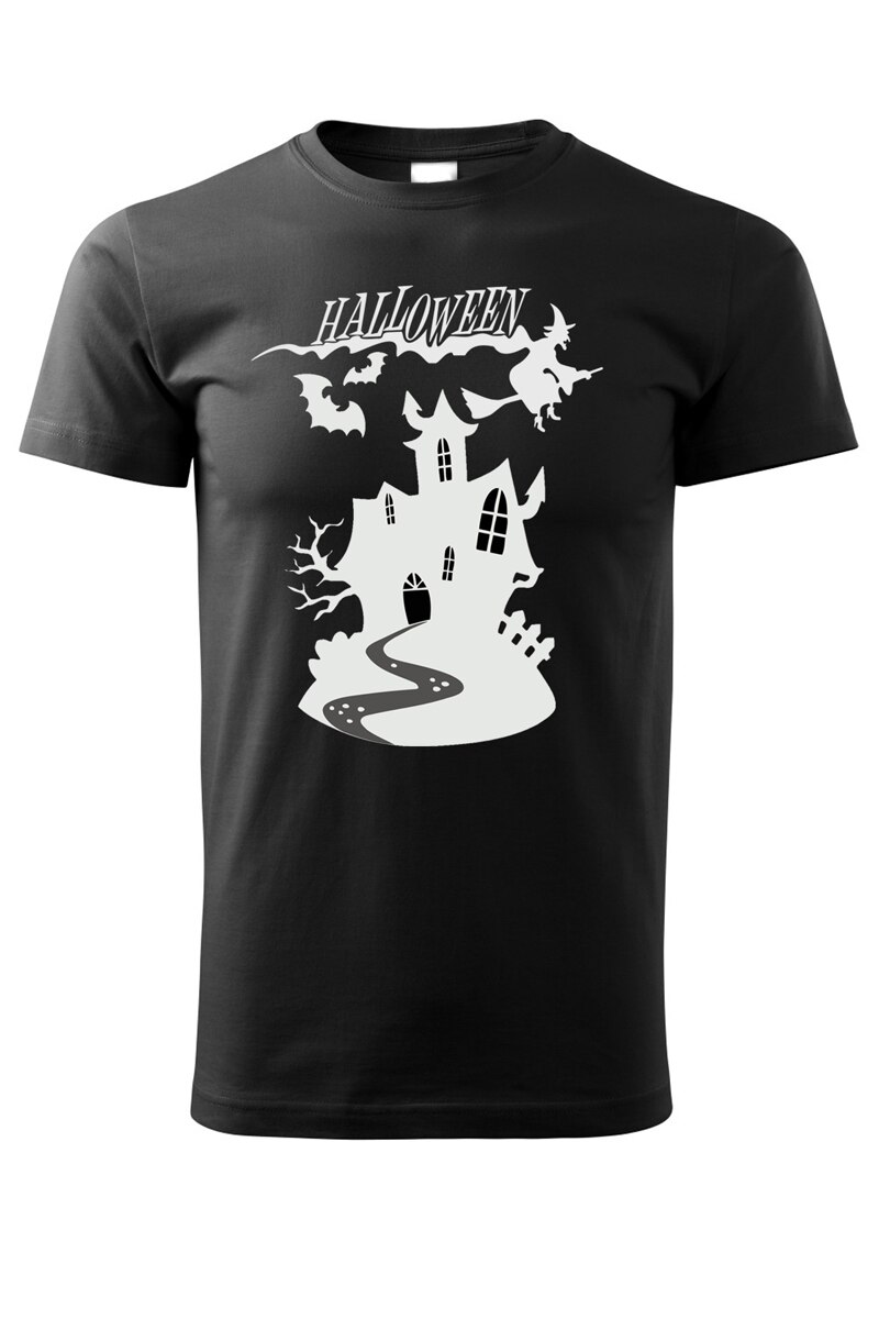 Tricou halloween witch, ADLER, Negru