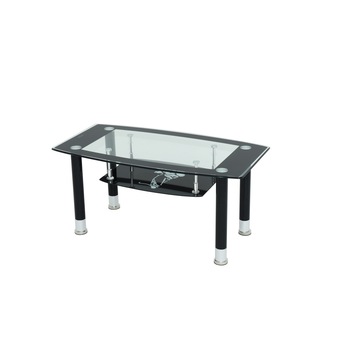 Masa cafea, CB, MC-103, Negru, Sticla securizata, 90 x 50 x 43 cm Masa cafea, CB, MC-103, Negru, Sticla securizata, 90 x 50 x 43 cm
