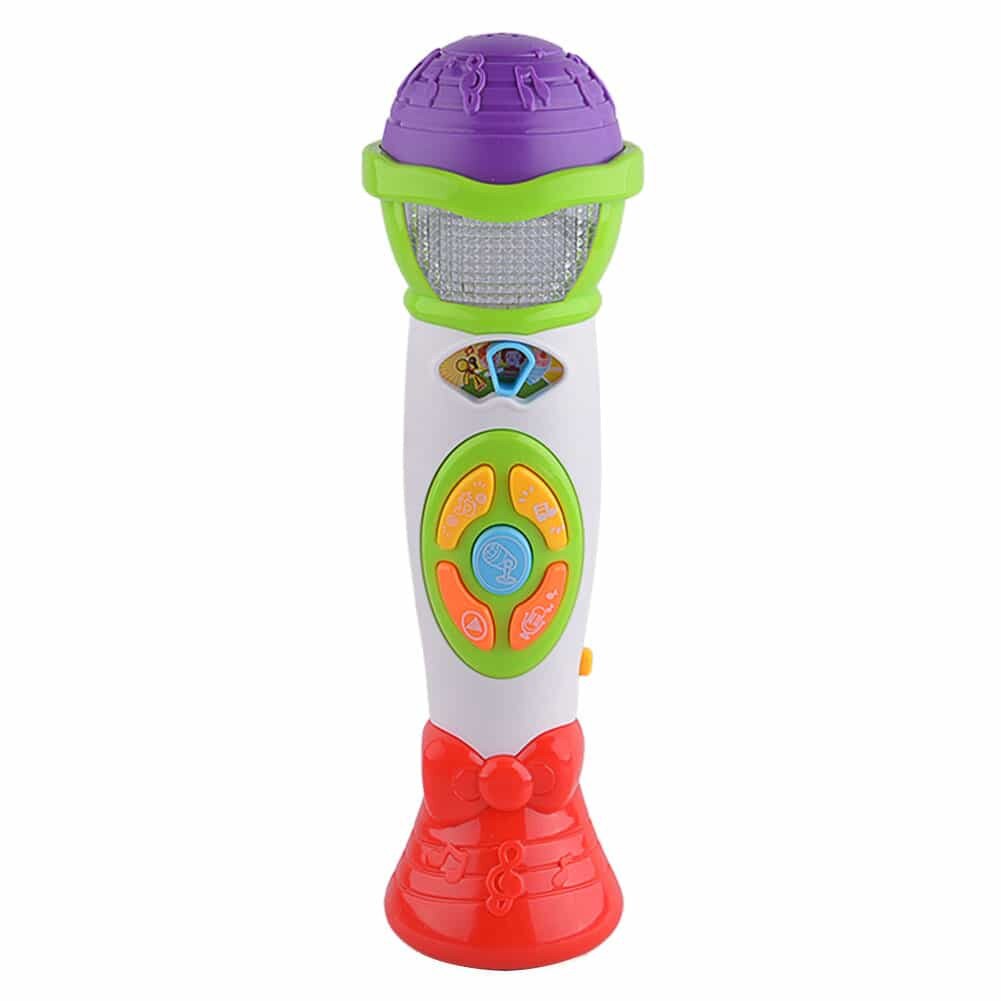 Microfon Super Star Bebe Cu Inregistrare Si Boxa De Redare - Krista®