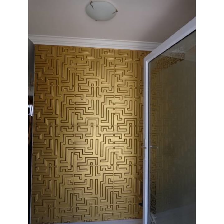 Декоративен 3D панел 3D Board Europe Maze, 50x50см