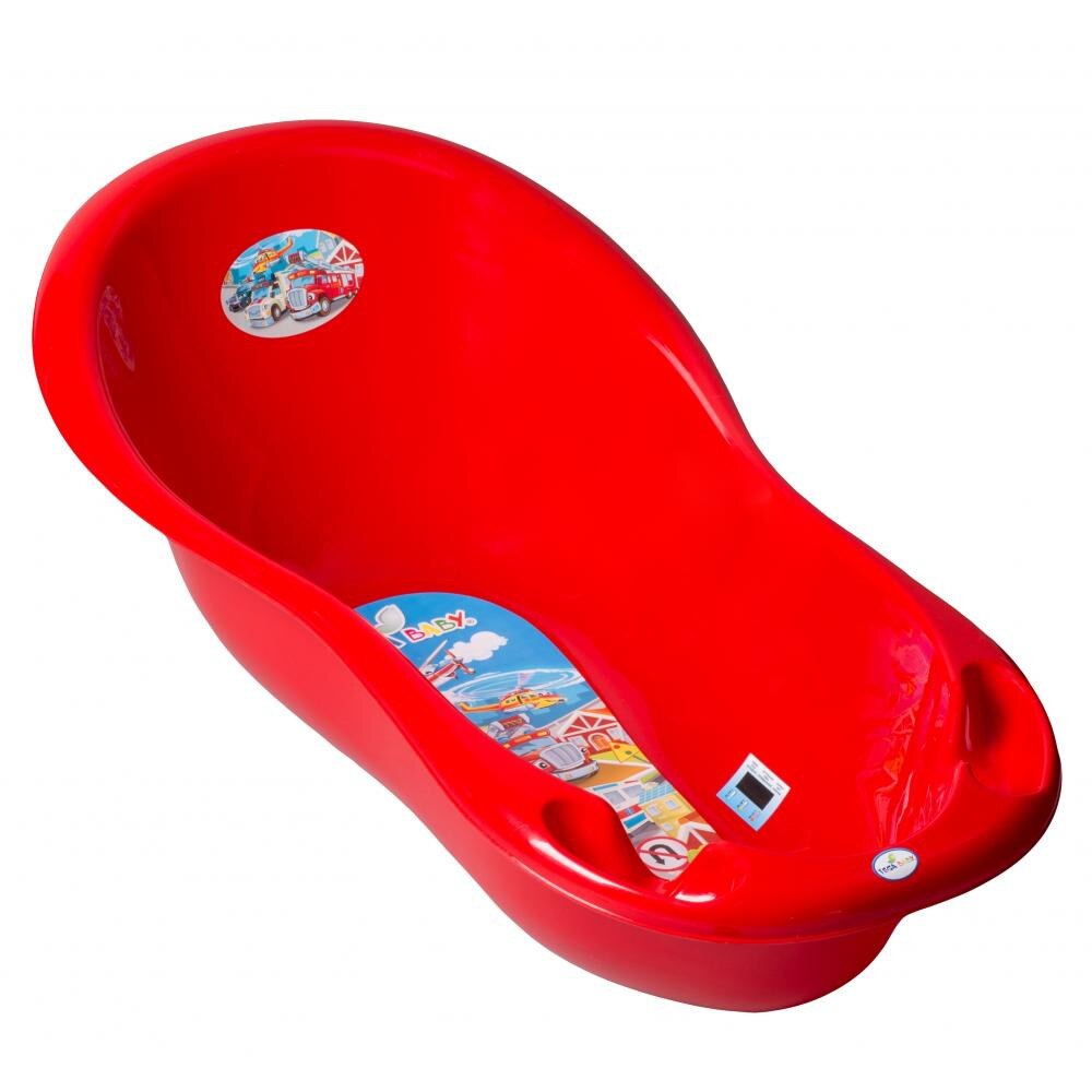 Cadita copii 102 cm Cars rosie