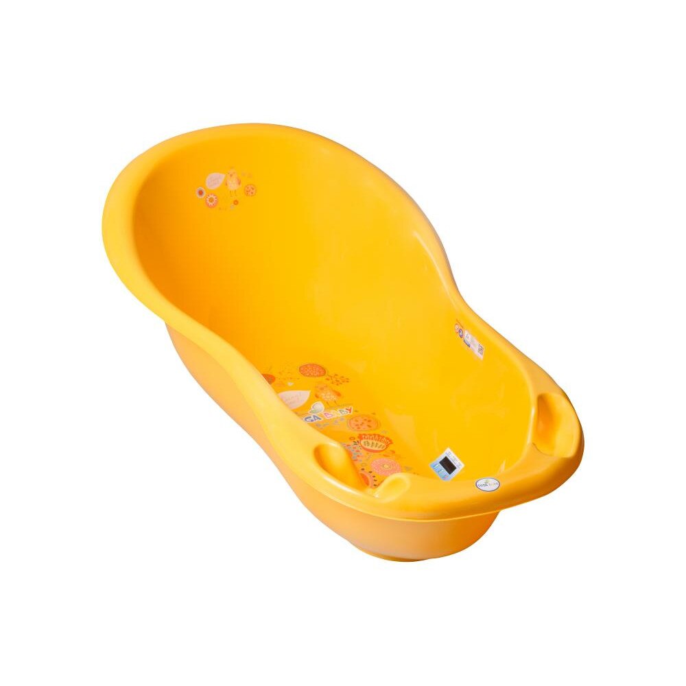 Cadita copii Folk 102 cm Galben