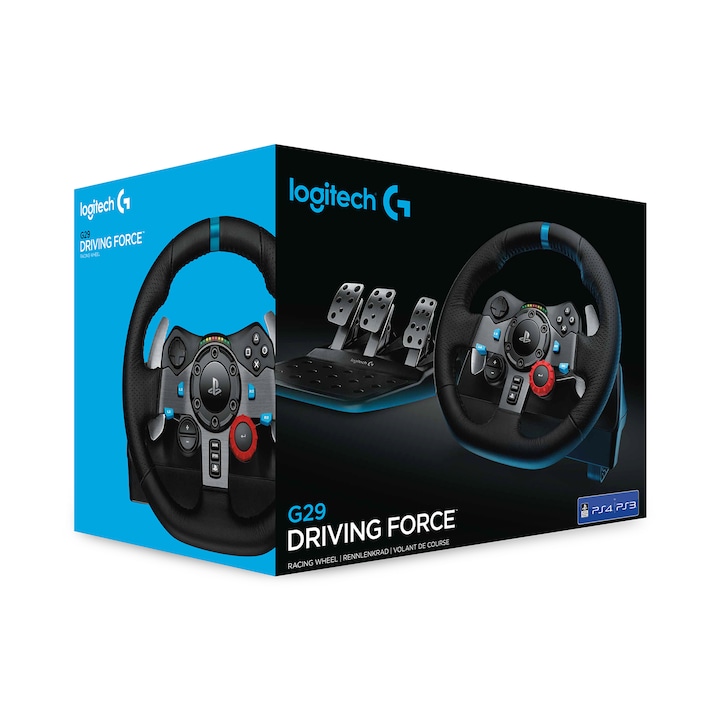 Volan Logitech Driving Force G29 pentru Playstation 5, Playstation 