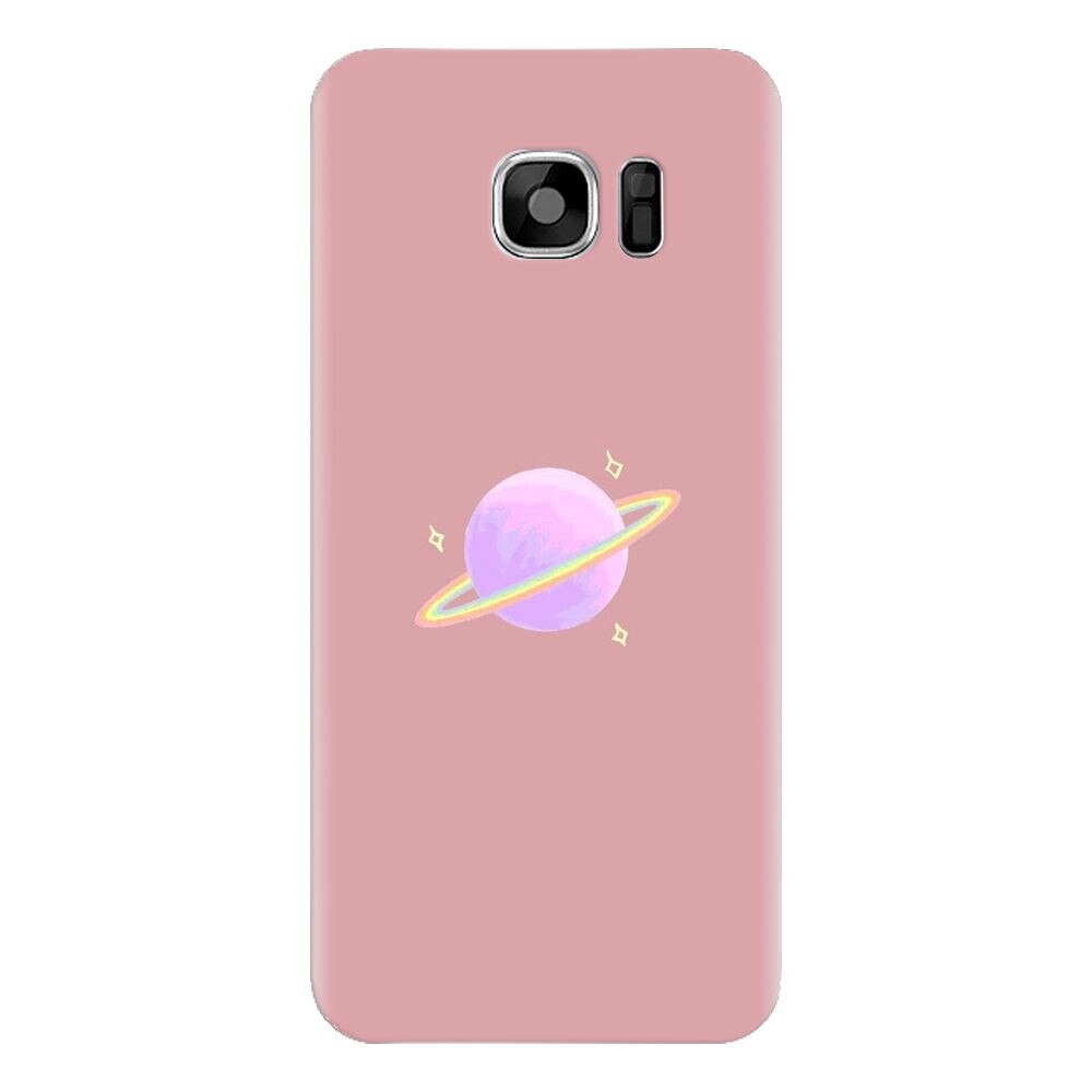 Silikonov Kalf Inegal Za Samsung Galaxy S6 Edge Plus Saturn On Pink Emag Bg