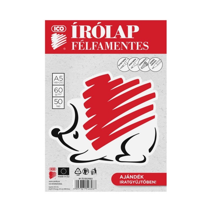 Bloc de desen Suni semi-lemn A/5 50 coli