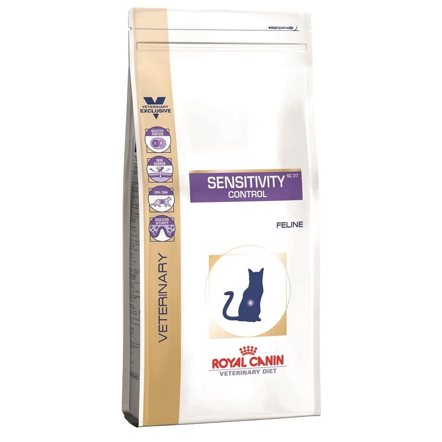 Hrana dietetica pentru pisici Royal Canin VD, Sensitivity Control SC 27, 3.5kg