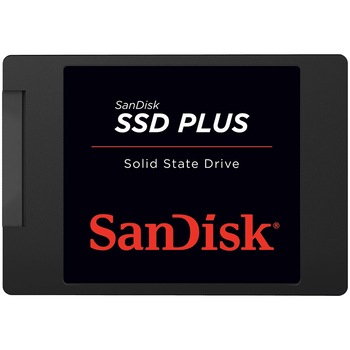 Solid-State Drive (SSD) SanDisk SSD Plus 120GB, 2.5 inch, SATA-III Solid-State Drive (SSD) SanDisk SSD Plus 120GB, 2.5 inch, SATA-III