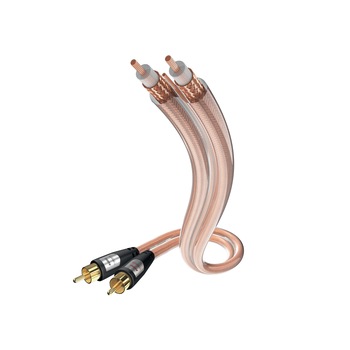 Cablu audio 2 x RCA Stereo 1.5m Inakustik Star, 00304115 Cablu audio 2 x RCA Stereo 1.5m Inakustik Star, 00304115