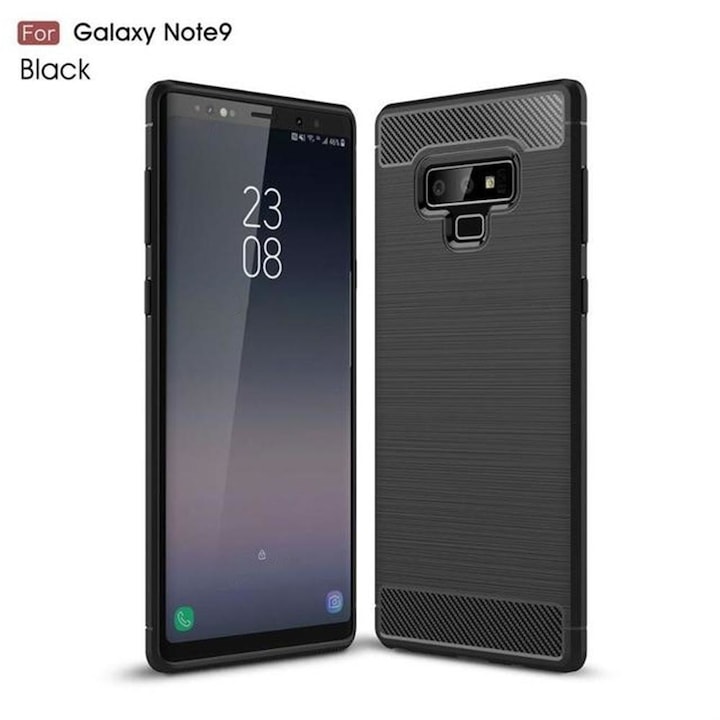 Π‘ΠΈΠ»ΠΈΠΊΠΎΠ½ΠΎΠ² ΠΊΠ°Π»ΡΡ Carbon Back Case Π·Π° Samsung Galaxy Note 9 , Π§Π΅ΡΠ΅Π½