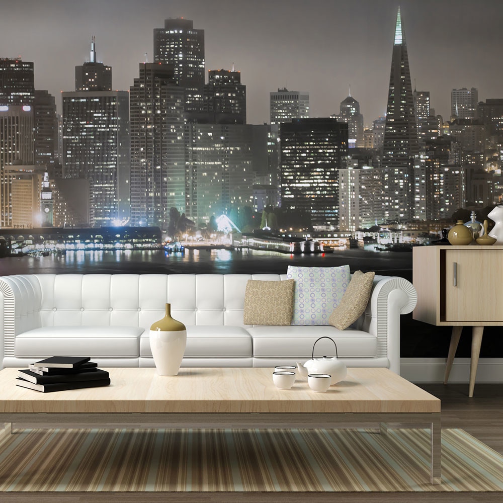 Fototapet vlies - San Francisco by night - 450 x 270 cm